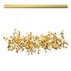 Миниатюра фото подвесная люстра loft it spark 10101/4 gold | 220svet.ru
