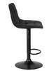Миниатюра фото набор 2шт стул барный dobrin tailor black lm-5017-blackbase-n_b-m_v-black-13689 | 220svet.ru