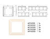 Миниатюра фото рамка 1-постовая ambrella volt alfa line af110331 | 220svet.ru