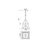 Миниатюра фото подвесной светильник vele luce clemente vl4272p04 | 220svet.ru