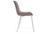 Миниатюра фото стул на металлокаркасе woodville челси латте / белый 489742 | 220svet.ru