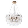 Миниатюра фото подвесная люстра arte lamp nicoletta a1052sp-10go | 220svet.ru