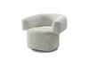 Миниатюра фото кресло поворотное garda decor 87yy-23071 | 220svet.ru