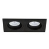 Миниатюра фото встраиваемый светильник arte lamp tarf a2178pl-2bk | 220svet.ru