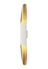 Миниатюра фото бра crystal lux sonata ap2 wh | 220svet.ru