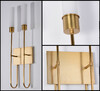 Миниатюра фото настенный светильник delight collection brwl7035 antique brass | 220svet.ru