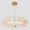 Миниатюра фото подвесная люстра светодиодная crystal lux rich sp38w led | 220svet.ru
