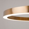 Миниатюра фото подвесная светодиодная люстра maytoni saturno mod415pl-l45bs4k | 220svet.ru