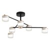 Миниатюра фото потолочный светильник lumion charly 8403/6c золото/черный | 220svet.ru