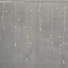Миниатюра фото гирлянда бахрома 3,1 x 0,5 м желтая 220в, 150 led, провод прозрачный пвх, ip54 ltc pil150-10-2y | 220svet.ru