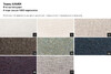 Миниатюра фото кровать ткань+кожа garda decor gd-michelle-160-4-tl | 220svet.ru