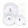 Миниатюра фото тарелка seikantai5271 gathered set of 3 seletti 09848 | 220svet.ru