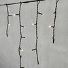 Миниатюра фото гирлянда бахрома 3,1 x 0,5 м тепло-белая 220в, 150 led, провод черный пвх, ip54 ltc pil150-11-2ww | 220svet.ru