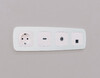 Миниатюра фото лицевая панель для телефонной розетки rj-45/rj-11 ambrella volt quant omega op2120 | 220svet.ru