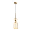 Миниатюра фото подвесной светильник escada gloss 1141/1s amber | 220svet.ru