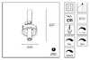 Миниатюра фото встраиваемый светильник da7503dr-a delight collection | 220svet.ru