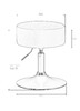Миниатюра фото пуф dobrin danny lm-2050_ch-m_el-grey-11810 | 220svet.ru