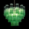 Миниатюра фото подвесная люстра loft it murano 10580/600 clear green | 220svet.ru