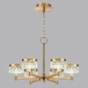 Миниатюра фото подвесная светодиодная люстра odeon light fivre 5032/36l 36w | 220svet.ru