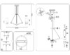 Миниатюра фото подвесная люстра ambrella light heigh light bk lh55104 | 220svet.ru