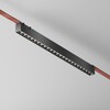 Миниатюра фото трековый светодиодный светильник maytoni points tr128b-24w3k-m-b | 220svet.ru