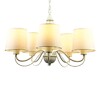 Миниатюра фото подвесная люстра arte lamp orlean a9310lm-5wg | 220svet.ru