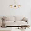 Миниатюра фото подвесная люстра escada freesia 658/3pl gold | 220svet.ru