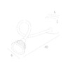 Миниатюра фото светодиодный спот arte lamp cercare a4107ap-1bk | 220svet.ru