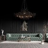 Миниатюра фото подвесная люстра loft it bijout 10067/1500 bk | 220svet.ru
