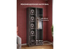 Миниатюра фото шкаф woodville кассий 02 2-х ств графит 679661 | 220svet.ru
