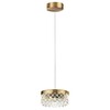 Миниатюра фото подвесной светодиодный светильник odeon light fivre 5032/6l античная бронза | 220svet.ru
