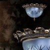 Миниатюра фото потолочный светильник artglass lea ii. brass antique | 220svet.ru