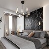 Миниатюра фото потолочная светодиодная люстра odeon light fungo 5429/39l черный | 220svet.ru