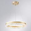 Миниатюра фото подвесная люстра arte lamp apollo a2549sp-75go | 220svet.ru