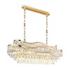 Миниатюра фото подвесная люстра odeon light wayta 5073/15 золотая | 220svet.ru
