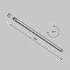 Миниатюра фото шинопровод накладной/подвесной maytoni shelf ca012-trx-900-b | 220svet.ru