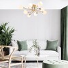 Миниатюра фото потолочная люстра escada hope 1132/8p gold | 220svet.ru