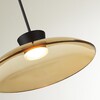 Миниатюра фото подвесной светодиодный светильник odeon light saucer 5055/9la черный | 220svet.ru