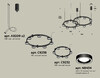 Миниатюра фото подвесной светильник ambrella light diy spot techno ring xr92091004 | 220svet.ru
