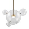Миниатюра фото подвесной светодиодный светильник freya amoris fr5128pl-l10bs | 220svet.ru