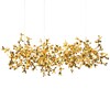 Миниатюра фото подвесная люстра loft it spark 10101/4 gold | 220svet.ru