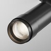 Миниатюра фото трековый магнитный светодиодный светильник maytoni focus zoom tr211-1-12w4k-z-b | 220svet.ru