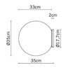 Миниатюра фото настенно-потолочный светильник lumi sfera d35 fabbian | 220svet.ru
