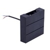 Миниатюра фото уличный настенный светильник uniel ulu-p31b-4w/4000k ip65 black ul-00013619 | 220svet.ru