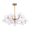 Миниатюра фото подвесная люстра arte lamp peacock a1369sp-15sg | 220svet.ru