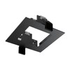 Миниатюра фото основание для светильника ideal lux dynamic frame square bk | 220svet.ru