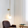 Миниатюра фото настенный светильник imperium loft lines ball 72 black 278411-26 | 220svet.ru