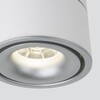 Миниатюра фото светодиодный спот 15w 4200k elektrostandard klips dlr031 белый матовый/серебро | 220svet.ru