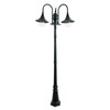 Миниатюра фото садово-парковый светильник arte lamp malaga a1086pa-3bg | 220svet.ru