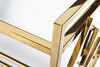Миниатюра фото стол-тележка сервировочн garda decor gy-crt8164gold | 220svet.ru